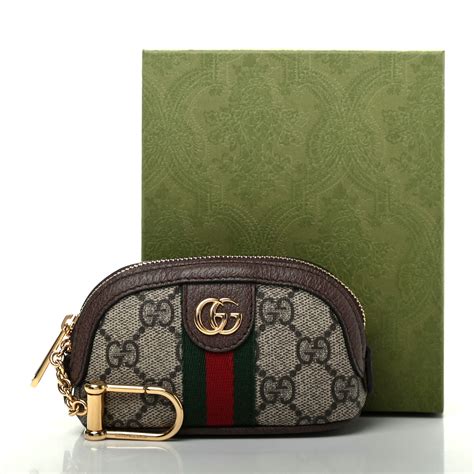 ophidia key case gucci|Gucci key pouch.